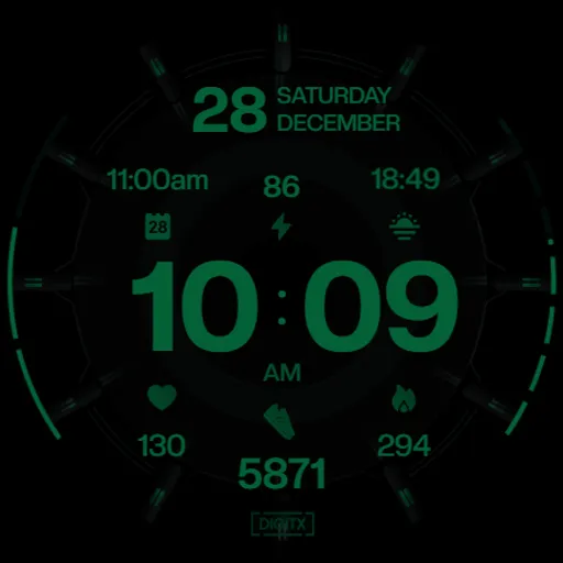 Crypt 53 Digital Watch Face screenshot 14
