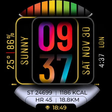 Watch Face WF177 screenshot 5