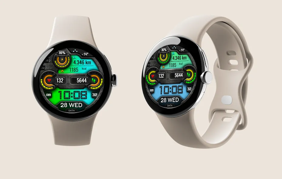 Digital VONTA URX20 Watch face screenshot 2