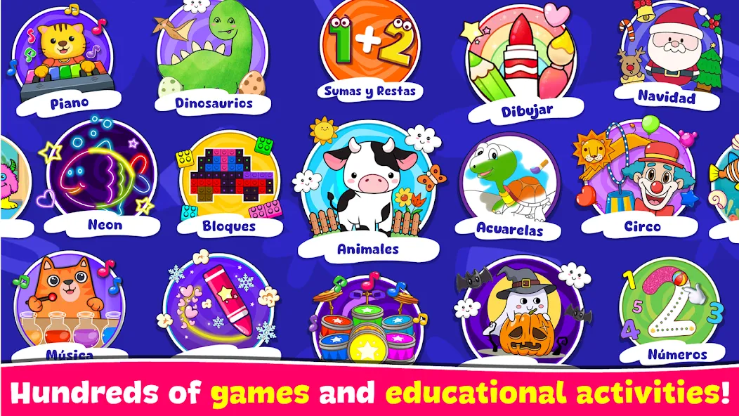 Coloring, Music and Games screenshot 1