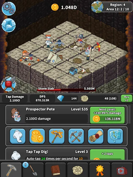 Tap Tap Dig: Idle Clicker Game screenshot 21