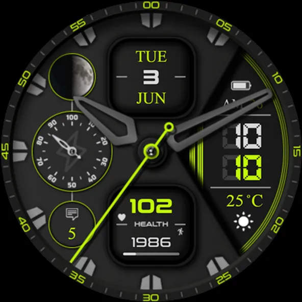 Watch face CNW0023 screenshot 8