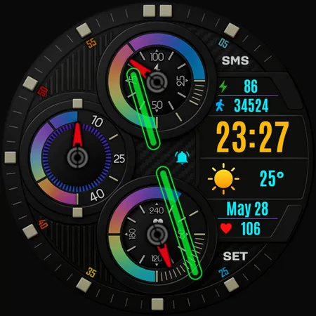 Trend Nova Hybrid Watch Face screenshot 39