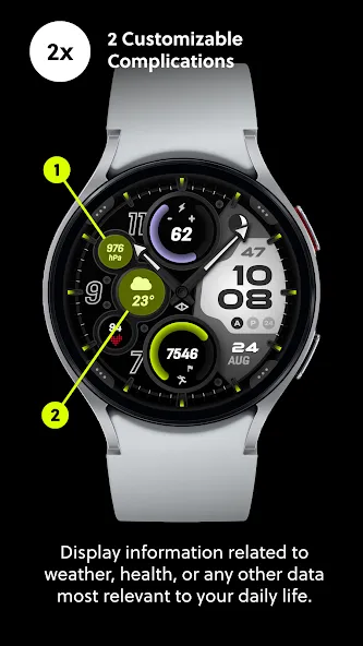 Perpetual 2: Hybrid Watch Face screenshot 5