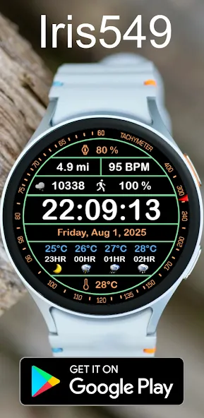Iris549 Multi-Function Watch screenshot 5
