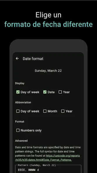 Widget de reloj digital screenshot 8
