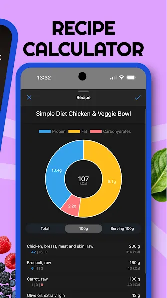 Calorie Counter・Planner・EatFit screenshot 3