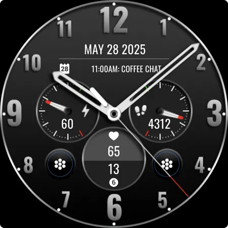 MJ171 Elegant Executive Analog screenshot 22