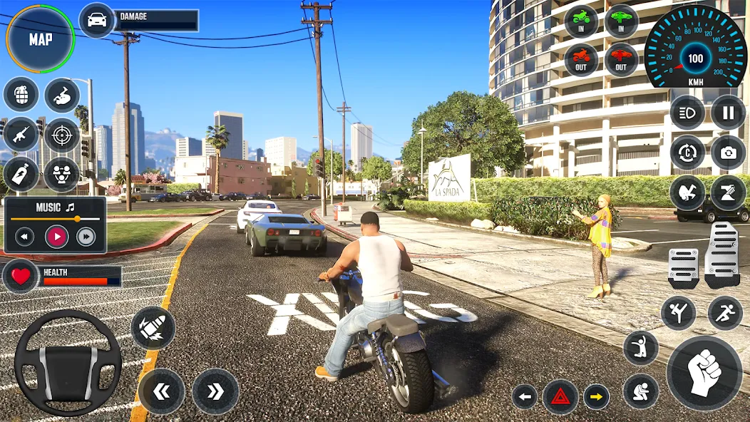 City Gangster Auto Theft Game screenshot 2
