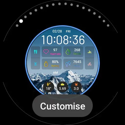 ZKin Watch Face Day and Night screenshot 30