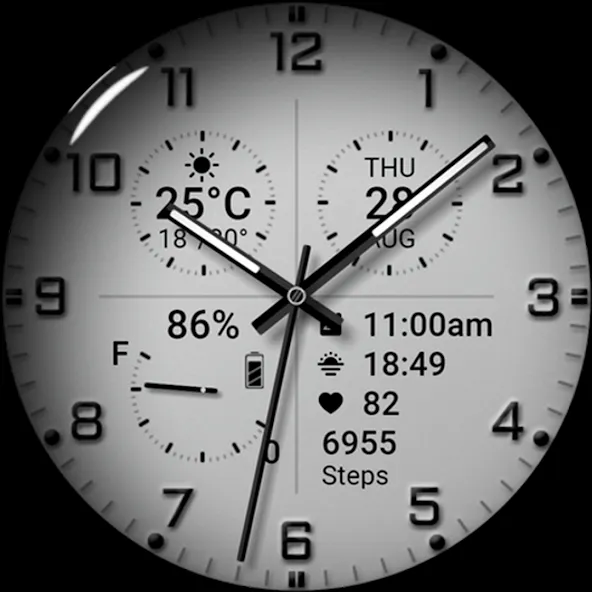 Watch face 10h08.com #68 screenshot 25
