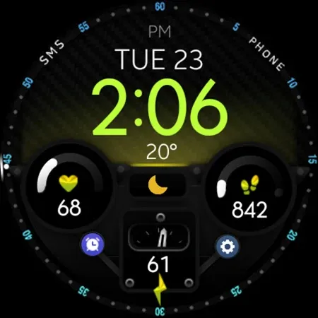 Dream 107 - Digital Watch Face screenshot 10