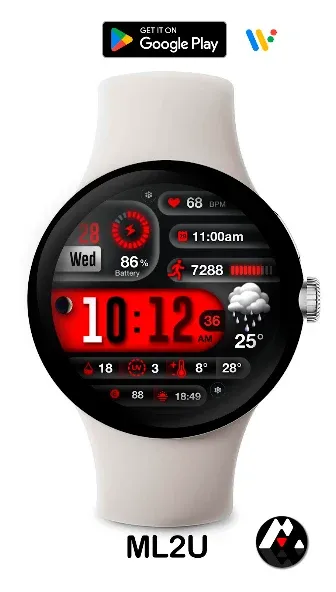 ML2U 256 Watch Face screenshot 7