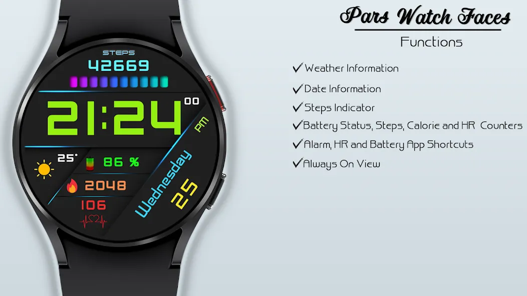Sydney Digital Watch Face screenshot 5