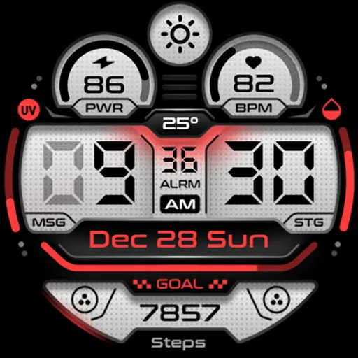 OMG 428 - Digital Watch Face screenshot 29