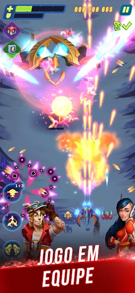 HAWK: Jogos de nave de tiro screenshot 7