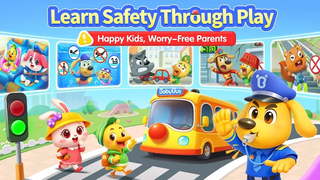 Sheriff Labrador Safety Games screenshot 2