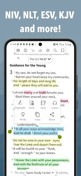 NKJV Bible App by Olive Tree screenshot 1