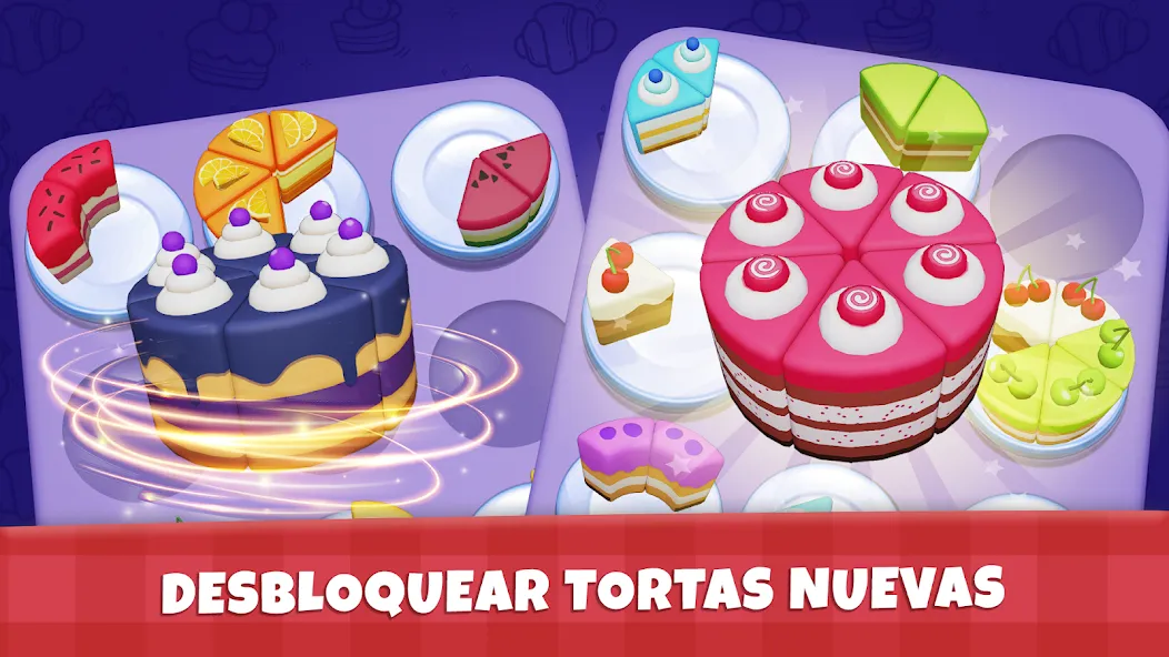 Cake Sort - clasificar tartas screenshot 6