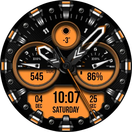 WFP 224 Modern watch face screenshot 40