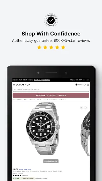 Jomashop - Shop Luxury Fashion screenshot 10