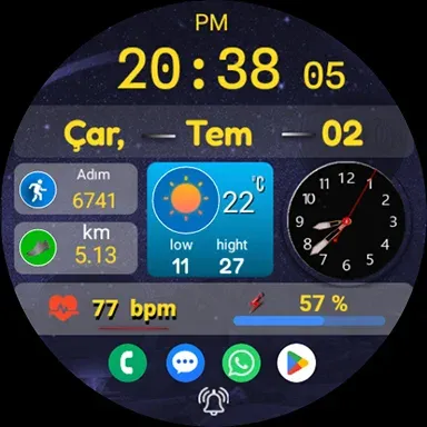 FSW291 Digital Watch face screenshot 4