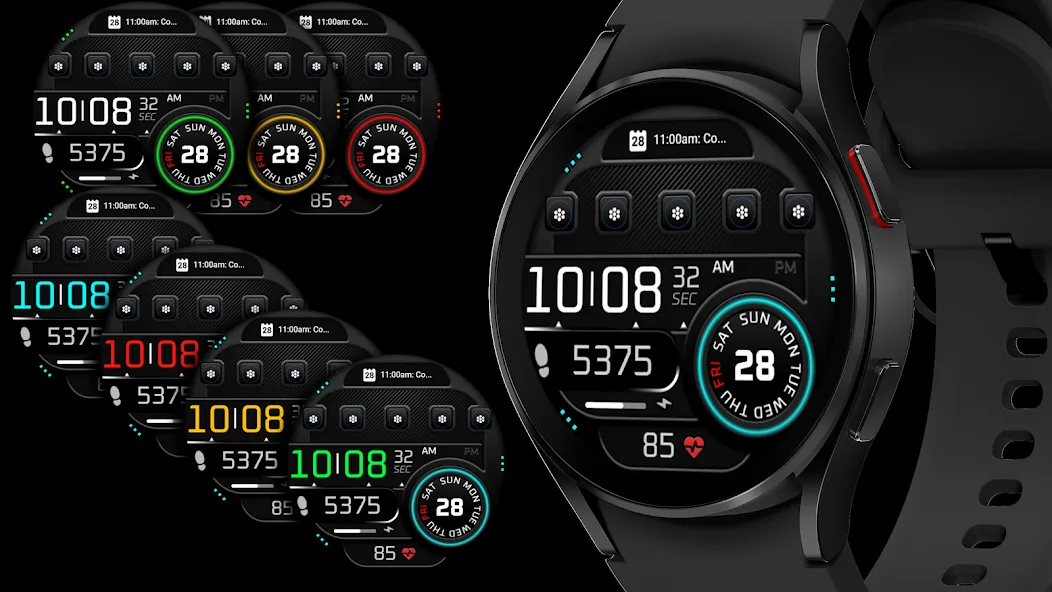 OZ502s Digital Watch Face screenshot 6