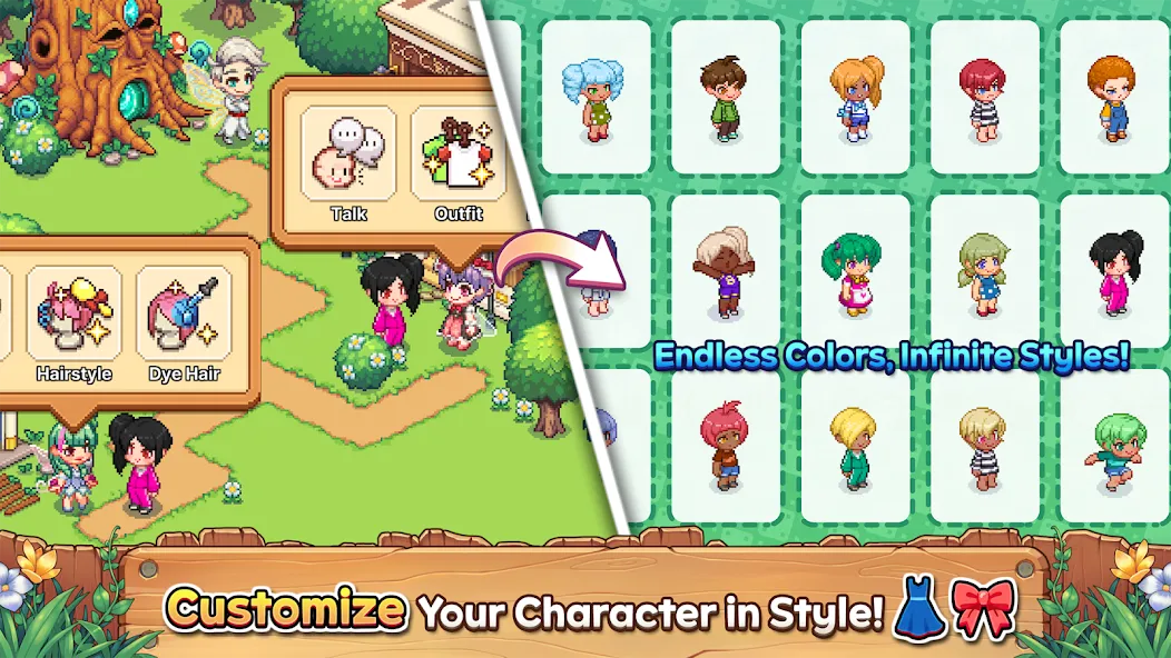 Viladia: Cozy Pixel Farm screenshot 2