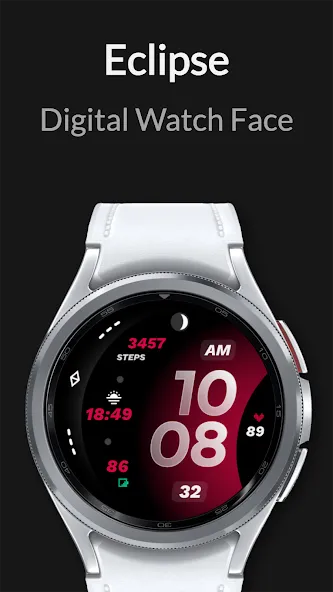 Eclipse: Digital Watch Face screenshot 7