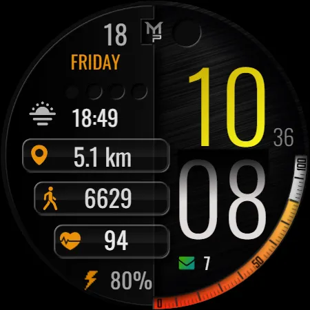 KITE - Digital Watch Face screenshot 12
