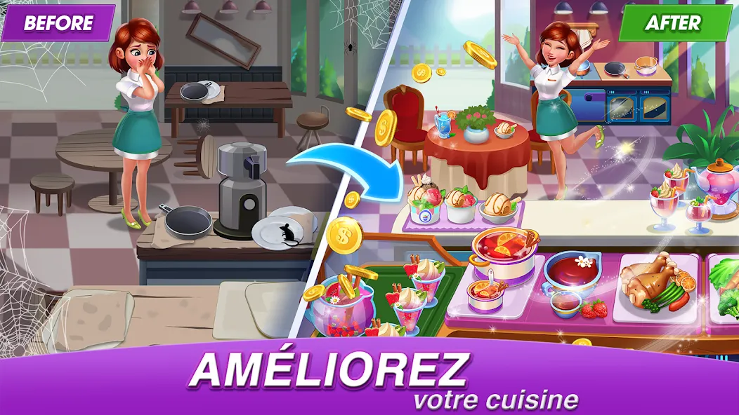 Cooking World: Jeux de cuisine screenshot 3