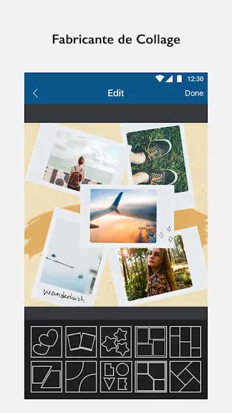 Editor de fotos marco filtro screenshot 7