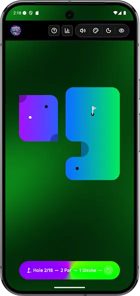 Neon Mini Golf Offline No Wifi screenshot 3