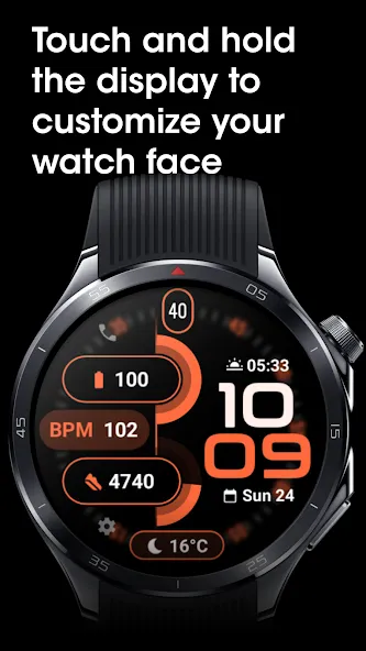 MDS11 Digital Watch Face screenshot 3