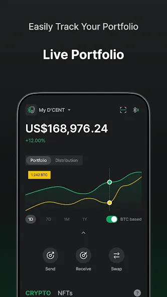 Carteira D'CENT Crypto screenshot 3