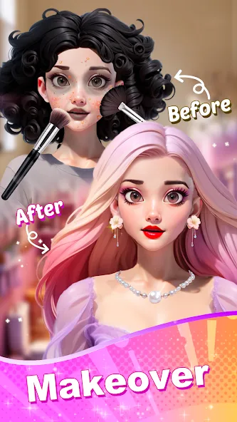Sara's Secret: Merge&Makeover screenshot 2