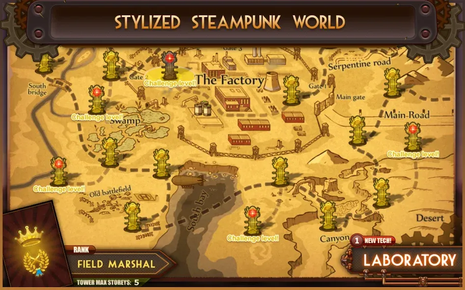 Steampunk Tower screenshot 5