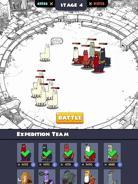 Mutant Llama: IDLE Breed Games screenshot 13