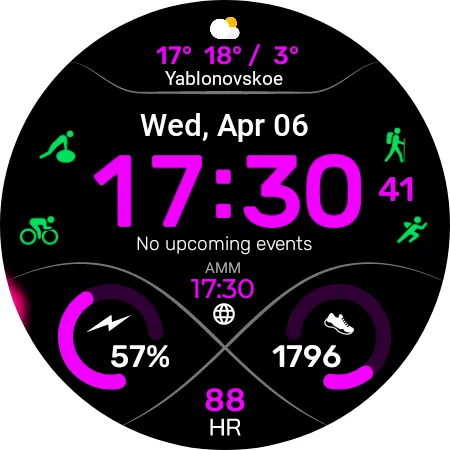 Chester Serenity watch face screenshot 28