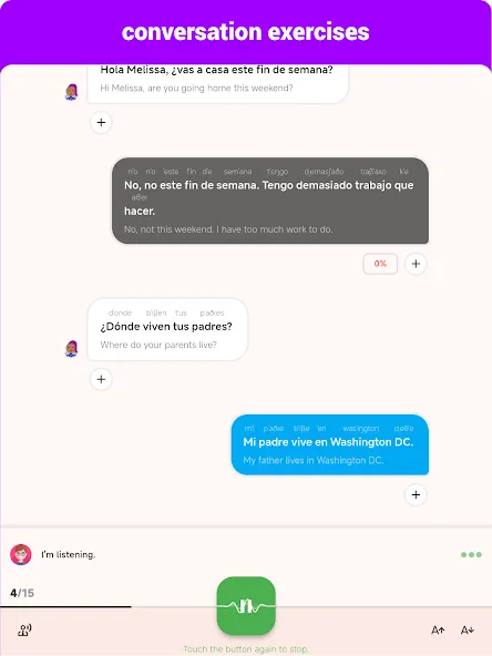 Spanish Listening & Speaking screenshot 12