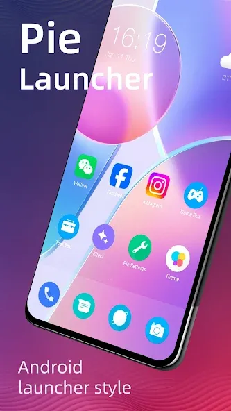Pie Launcher version 2026 screenshot 1