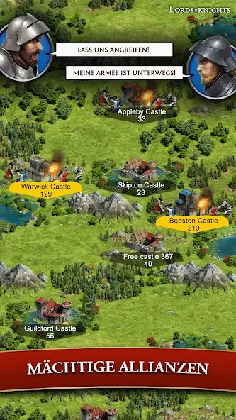 Lords & Knights - Mittelalter screenshot 3