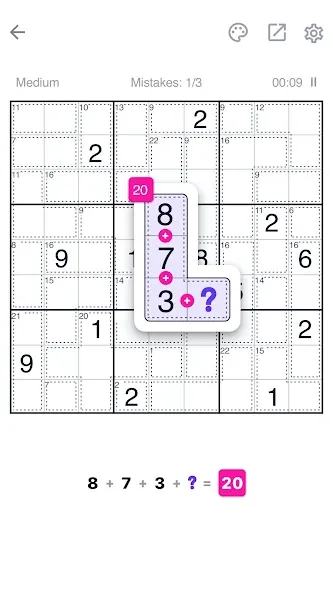 Killer Sudoku - Sudoku Puzzle screenshot 4