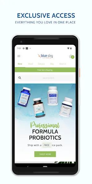 Blue Sky Vitamin screenshot 2
