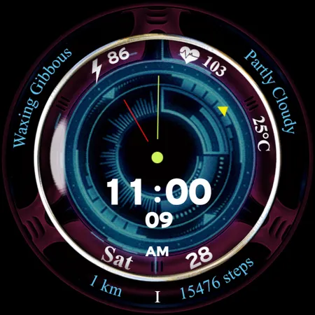 2026 Portal Wear OS Watch Face screenshot 15