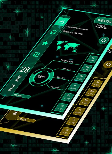 Strip Hi-tech Launcher 2025 screenshot 11