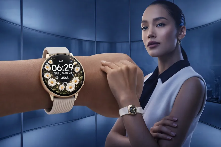 Cute Floral Aesthetic Watch screenshot 1