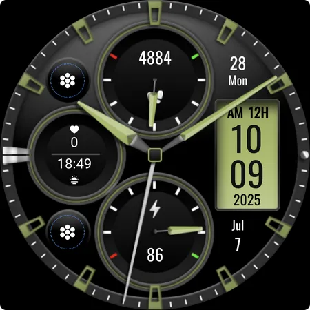 MJ178 Elegant Hybrid WatchFace screenshot 26