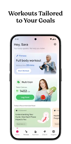 FemVerse AI Female Health App screenshot 4
