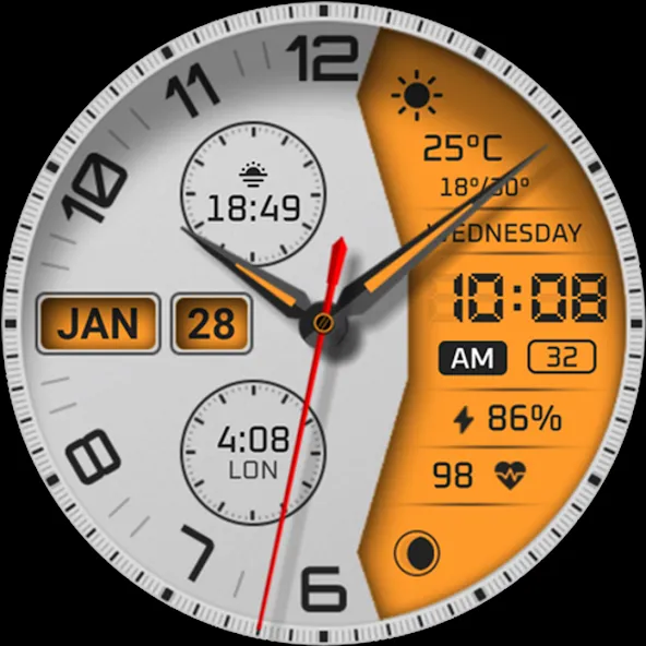 Watch face 10h08.com #114 screenshot 29